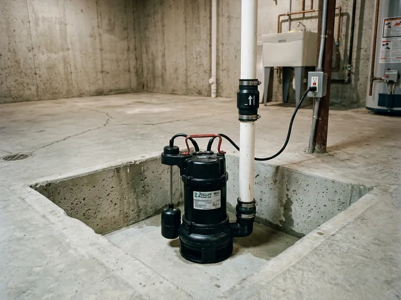 Sump Pump Installation Plumber in Chisholm, ME